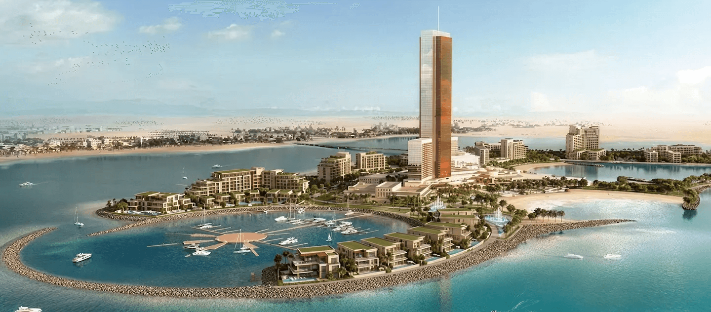 Waterfront property development in Ras Al Khaimah
