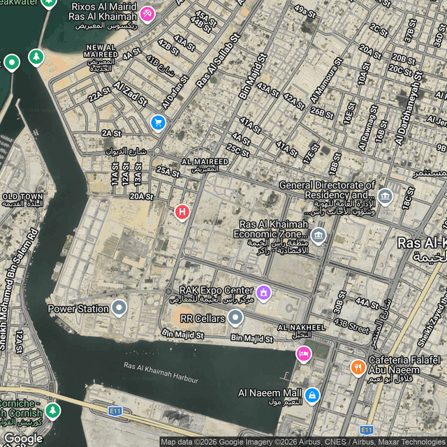 Map showing RAK Venture Holdings location
